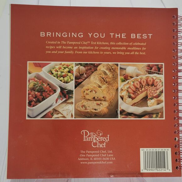 The Pampered Chef All the Best spiral bound cook book - Picture 4 of 4